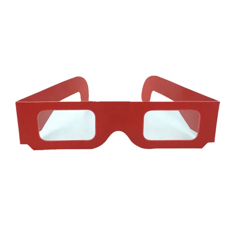 
Wholesale Good Quality Disposable Paper Chromadepth 3D Glasses For 3D Pictures Viewing 