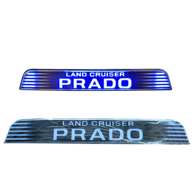 Optical Blue LED Rear Bumper Reflector Brake Tail Light Kit for Toyota Land Cruiser PRADO FJ150 2010-2021