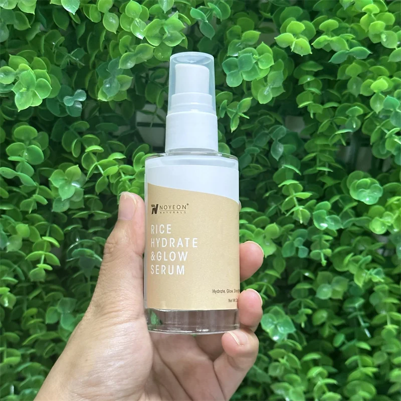 Korean Beauty Rice Skin Care Products Face Skin Care Rice Serum Anti Aging Brightening Rice Facial Serum