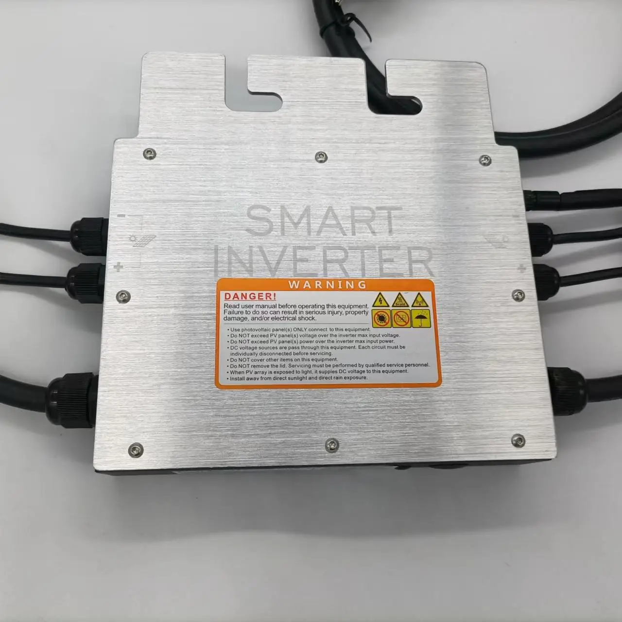 SG600MD Micro Inverter Low Cost Soar Panel 600W Balcony Solar System Balkonkraftwerk Schuko Cable Solar Dc Connector