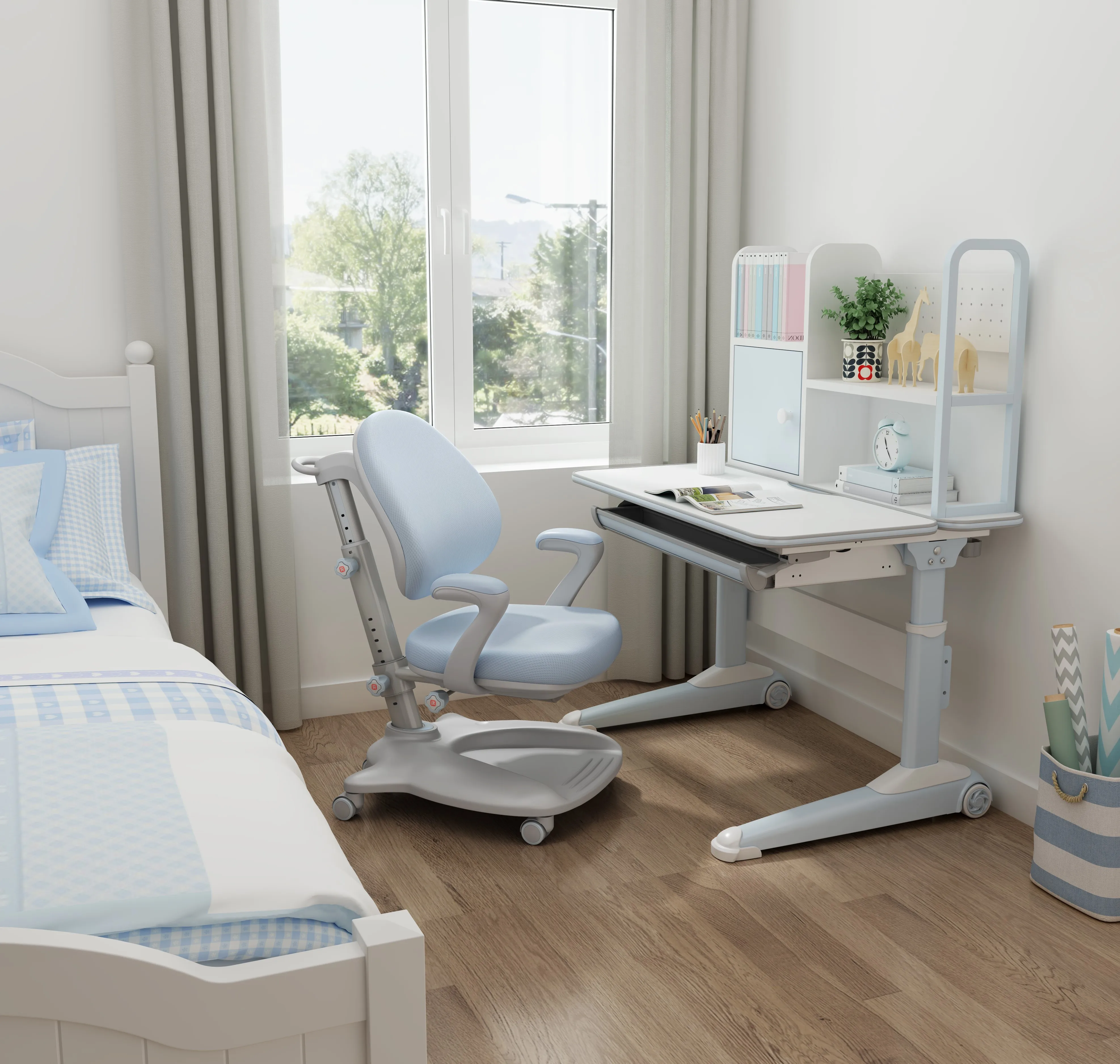 
Ergonomic Children kid table and chair set high sale in the world 