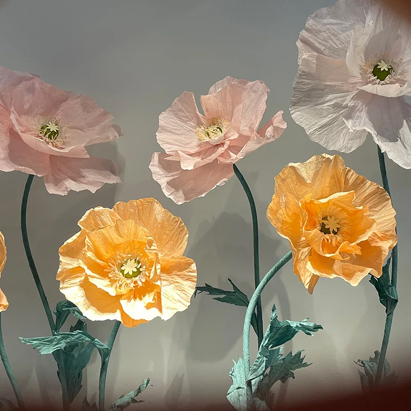 Wedding Large Paper Flowers Multi-layer Simulated Three-dimensional Handmade Decorative Props Decorative Paper Flowers