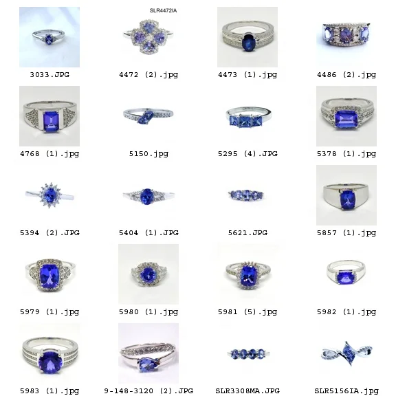 Best Fashion Trendy Jewelry Beautifully Designed High Quality Design 925 Sterling Silver Ring with Tanzanite