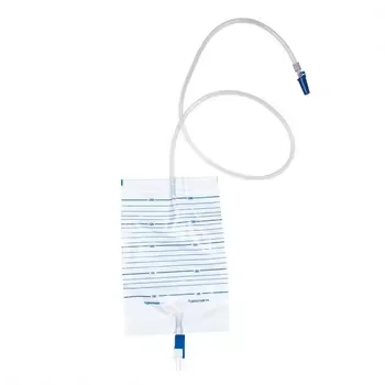 Hospital consumables 1000ml 2000ml sterile urine collector bag medical pvc urine collection bag disposable urine bag