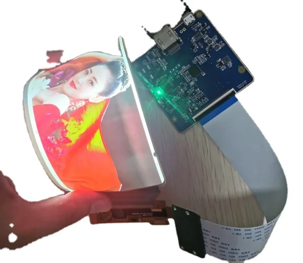 Hot sale 6 inch flexible ips lcd display 1080x2160 high contrast with mipi interface  HD-MI support board