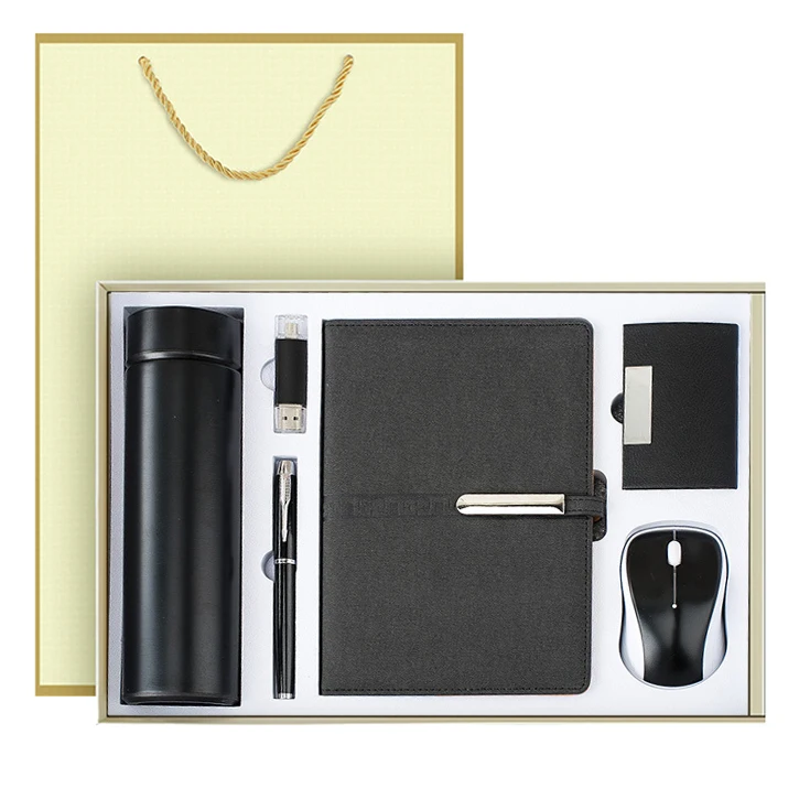 business corporate gift set Promotional Gift A5 Notebook Executive Kit Custom Printing Logo Corporate Office Special Gifts
