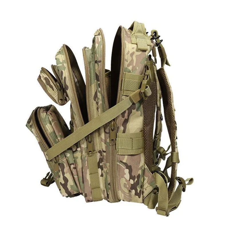 Custom 900D Oxford Tactical Bag Pack Molle Assault Hunting Backpack Camouflage Tactical Backpack