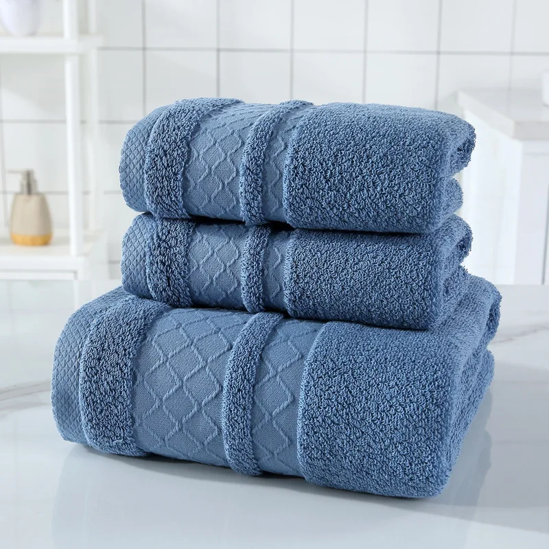 Wholesale Bath Towel Set 100% Egyptian Cotton Luxury Plain Bath Towel