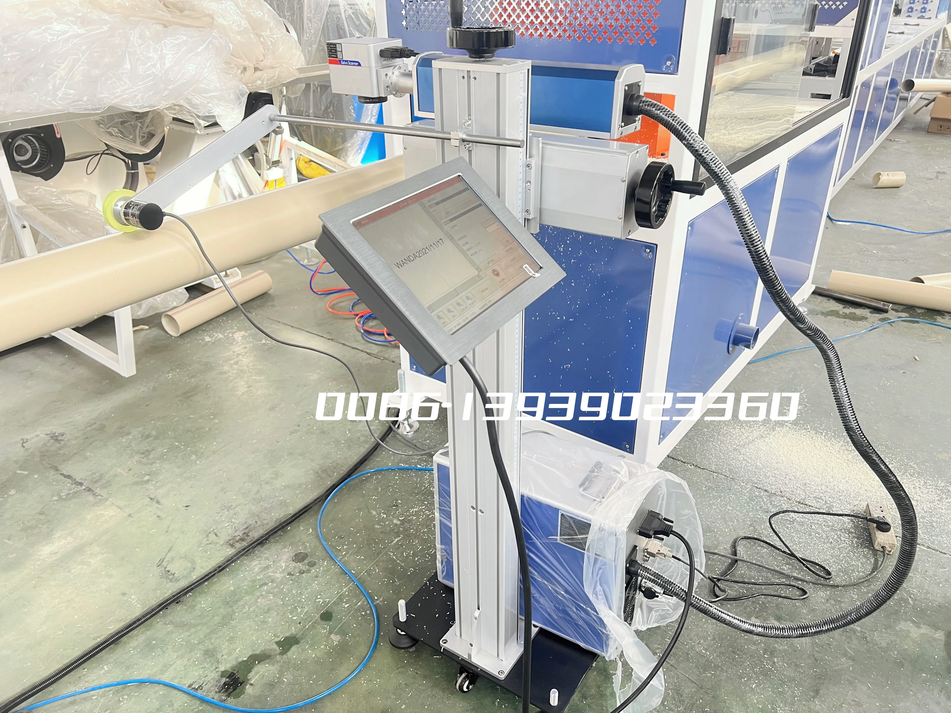 Высокоэффективная пластиковая электрическая труба 16-630 мм машина для производства труб из ПВХ производственная линия экструдера