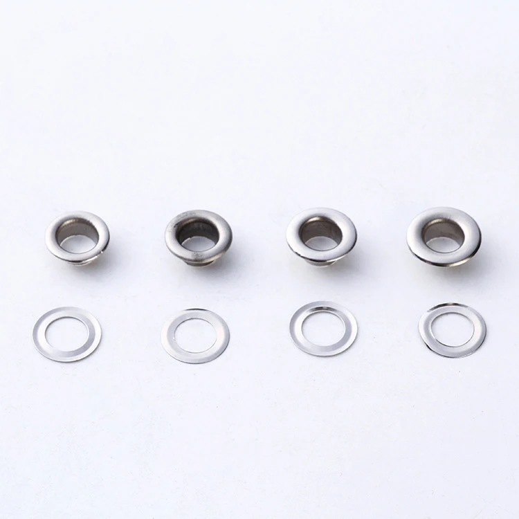 Custom Size 4.2mm-50mm Rustless Round Metal Eyelet Aluminum Eyelets