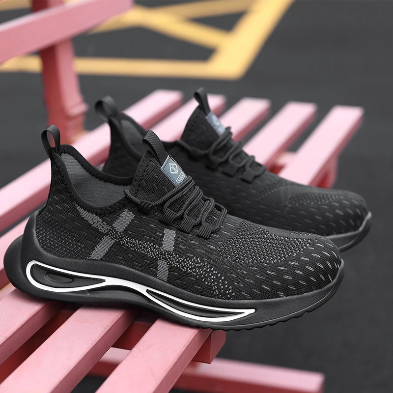 Construction Lightweight Steel Toe Work Shoes  Safety Man Industrial Safty Shoes  ppe Sports Safety Shoes