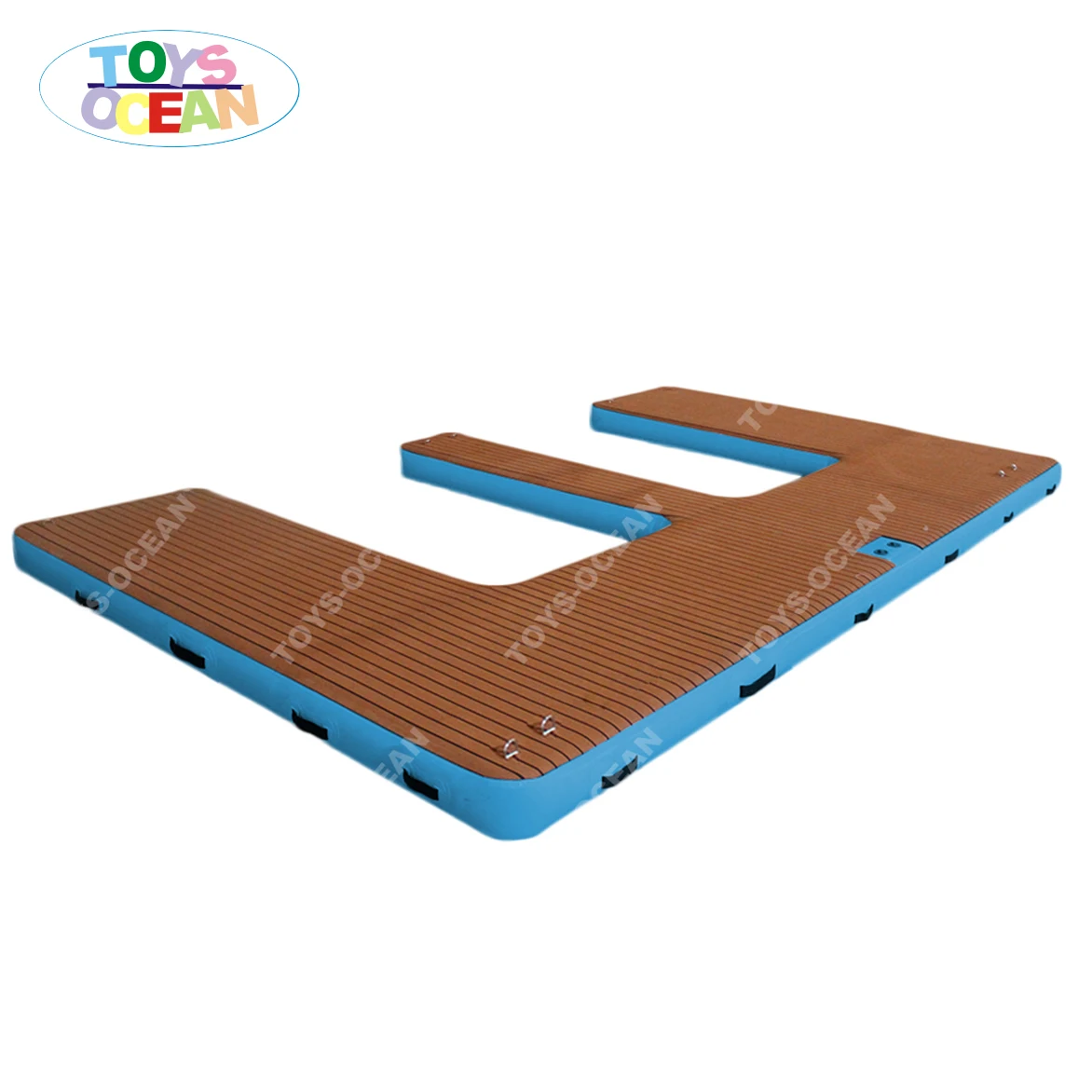 2024 new Newly designed floating platform for motorboat inflatable dock Inflatable electric boat dock