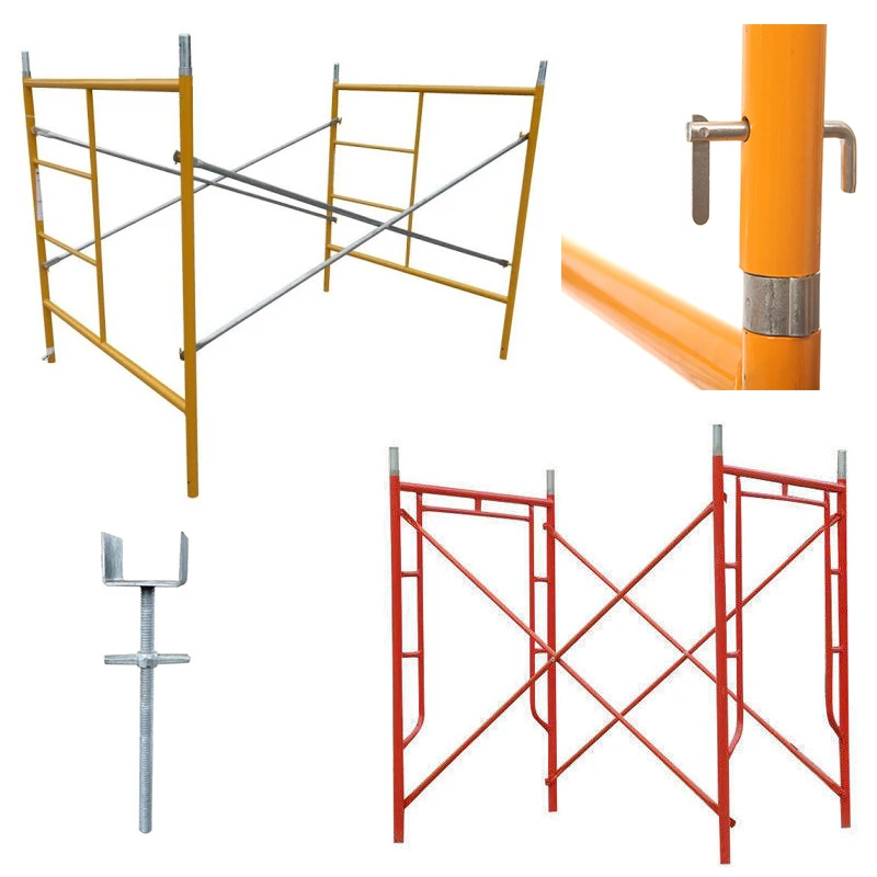 Hot sale mobile steel frame scaffolding for construction scaffolding wheel scafolding system