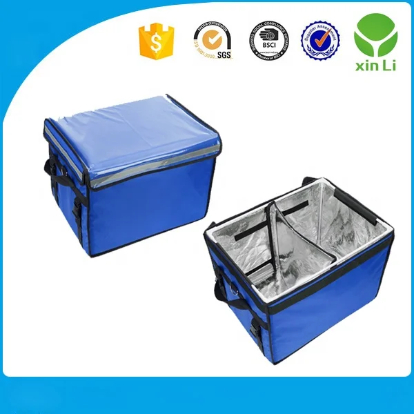 A style China Supplier whole insulated motorcycle pizza delivery box