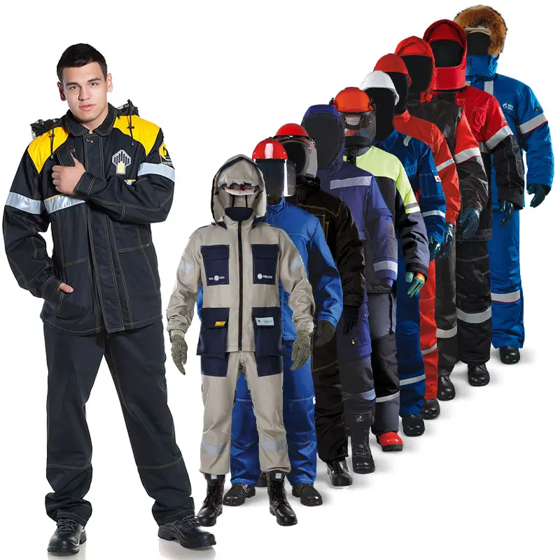 Outdoor Oil and Gas Industry Flame Retardant Workwear For Russian