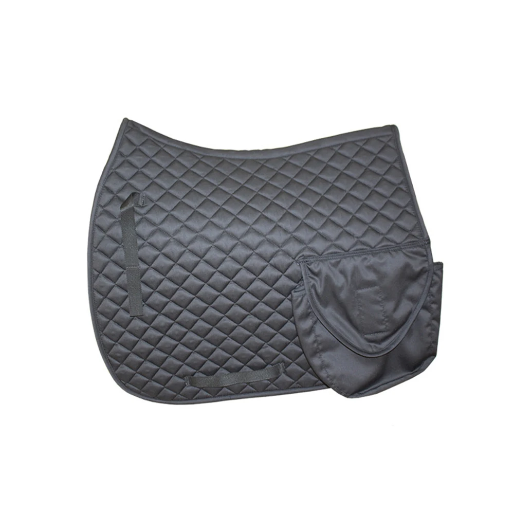Horse Riding Equipment Polyester Fabric Saddle Pad Standard International Wholesale Stylish Equestrian Products