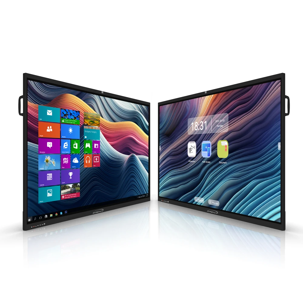 HD touch smart board TV computer wireless projection conference teaching scene portable smart board