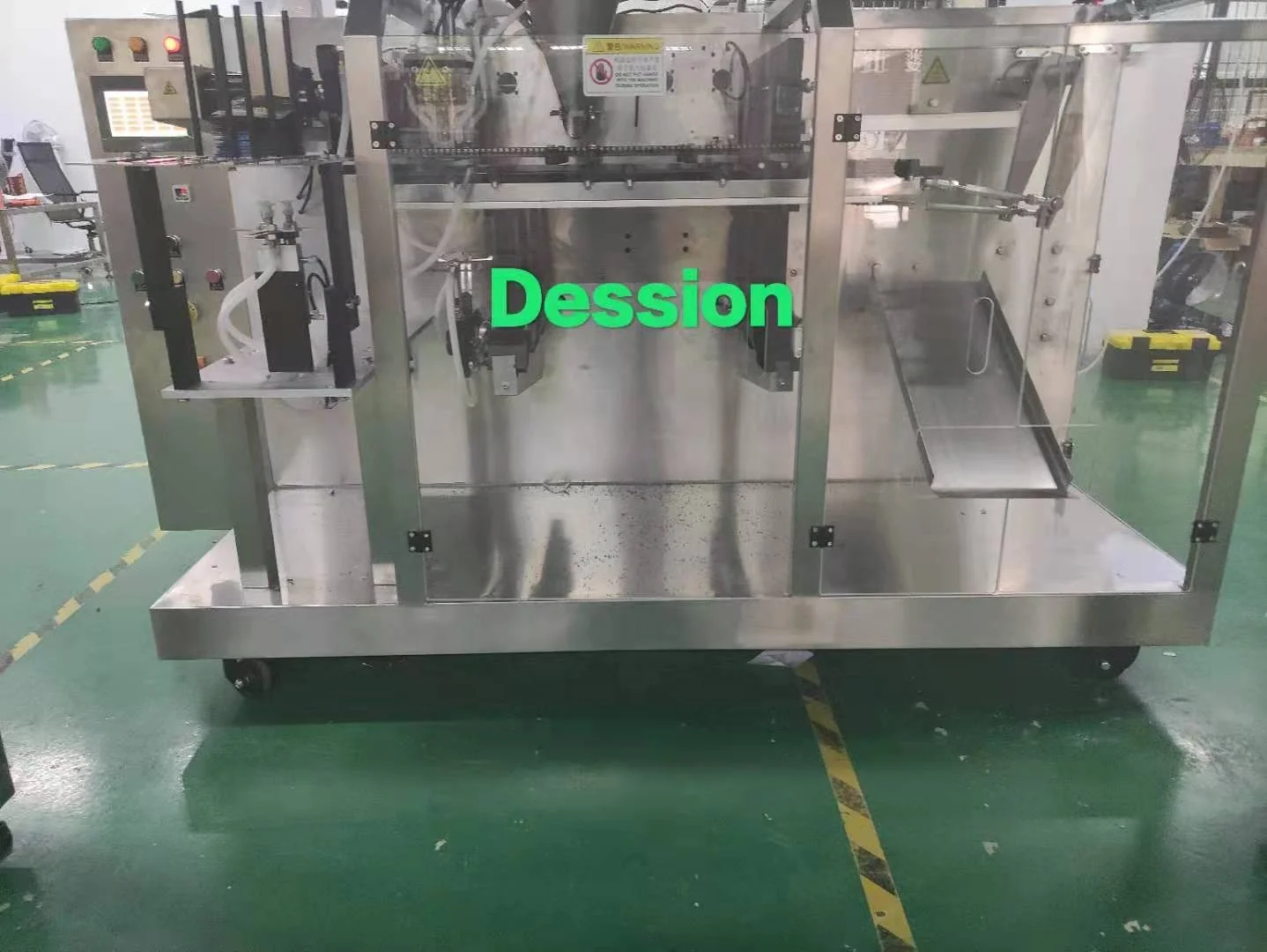 1-10g dried leaves Automatic bag given doypack packing machine Pre made Bags Filling Sealing Line with