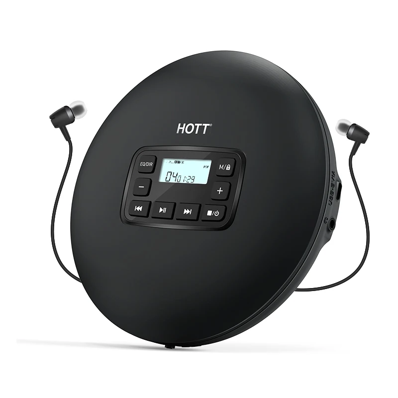 CD Player Amazon Hot Selling Portable CD Player with Headphones, Anti-Skip/Shockproof for Home Travel and Car