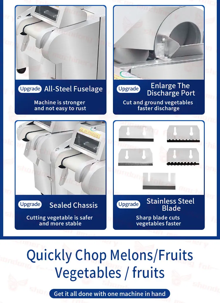 Commercial Vegetable Cutting Machine Electric Vegetable Slicer Slicing Machine Industrial Vegetable Cutter Shredding Machine