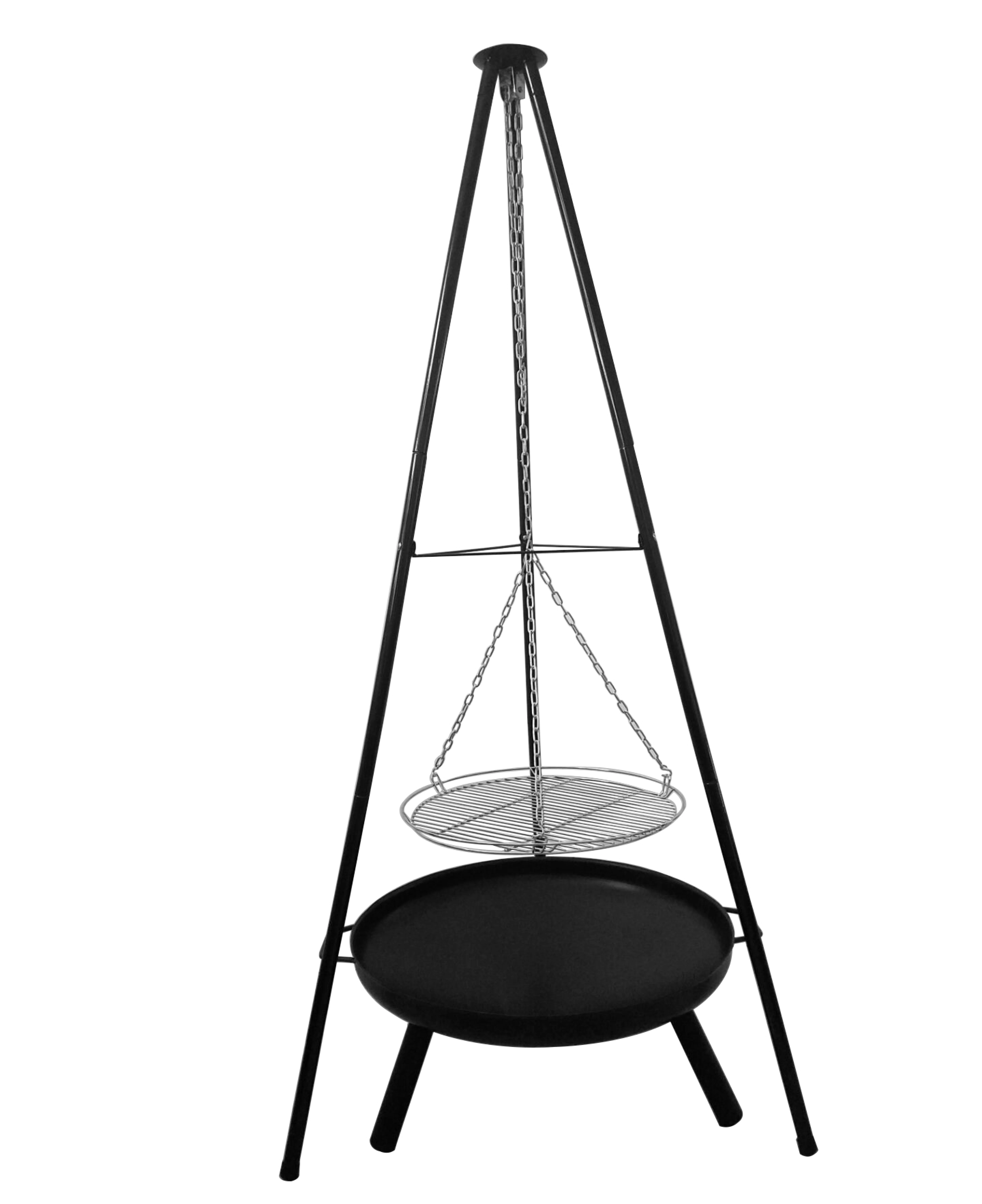 BSCI Factory Tripod Hanging BBQ Cooking Fire Pit