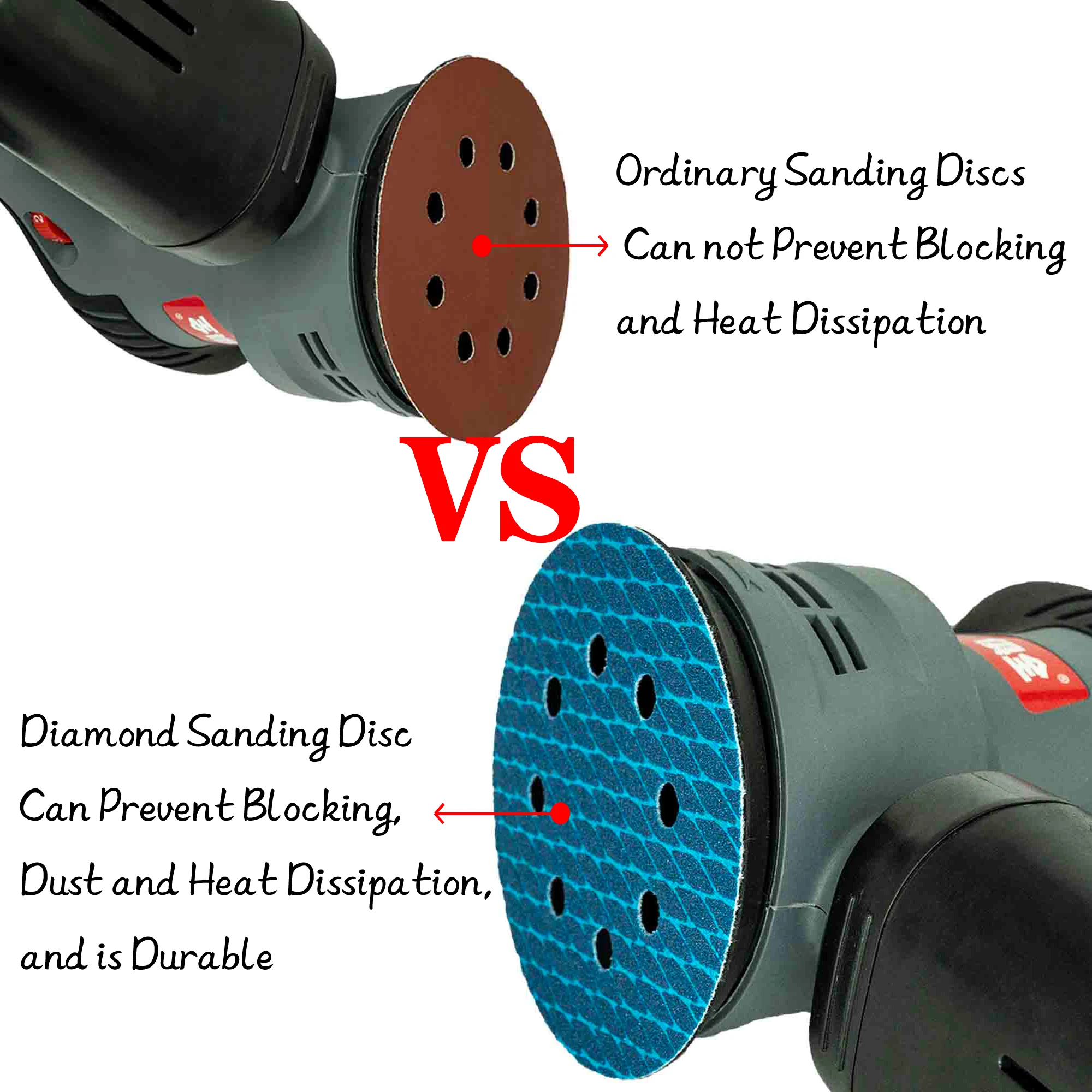 125 мм 5 дюймов 8 отверстий шлифовальные диски орбитальная шлифовальная бумага наждачная бумага круглая наждачная бумага