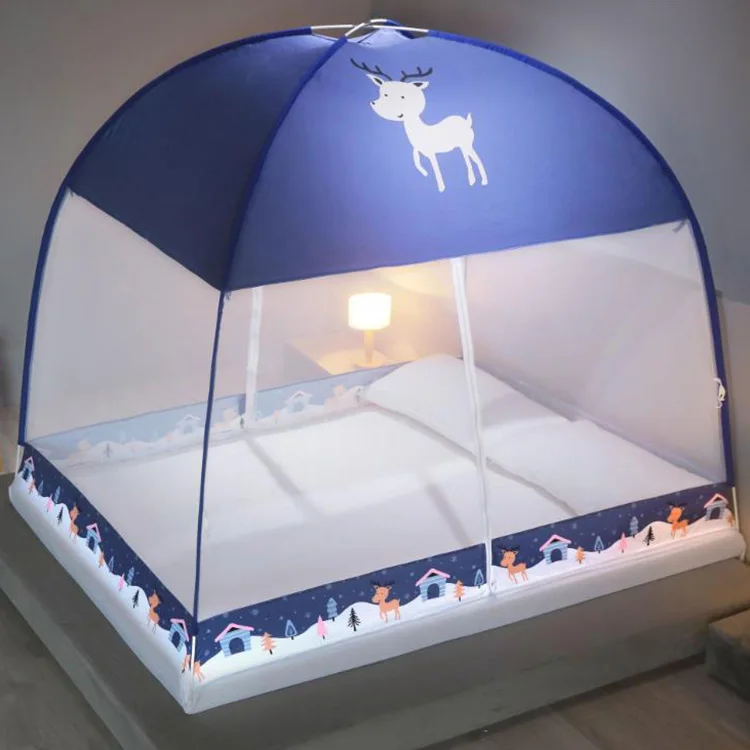 Распродажа, оптовая продажа, прямая продажа, Высококачественная круглая москитная сетка Юрта, двойная кровать, складная популярная портативная москитная сетка, кровать, палатка