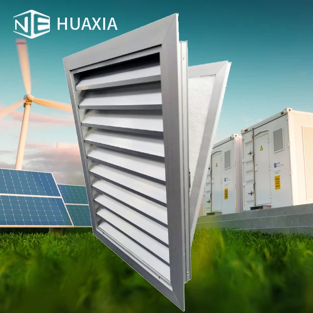 Aluminum alloy screen Ventilation air Vent heat dissipating Louver For Electrical Equipment Cabinet