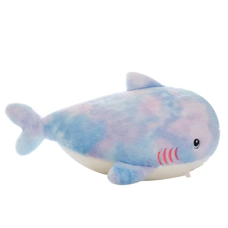 New Shark Pillow Plush Toys Colorful Shark Doll Doll Oceanarium Gift Ornaments Shark Stuffed Animal Toy