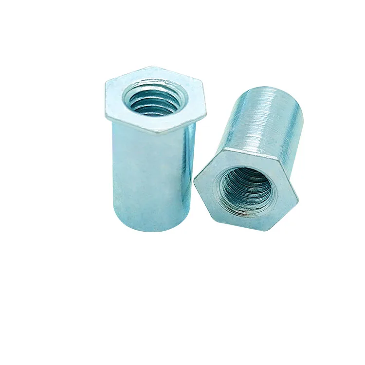 Metal Rivet Carbon Steel Hexagonal Blind Hole Bolt Waterproof Rivet Sealing Nut Column