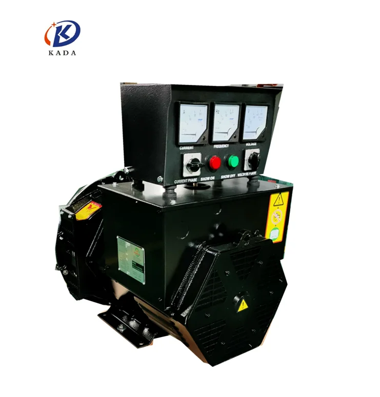 Бесщеточный генератор переменного тока Kada 20 кВт 230 В 100% медный гидрогенератор