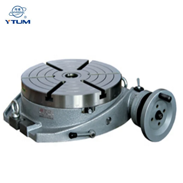
universal 8 inch Hor.&Vert.4th axis tilting motorized welding CNC index Rotary Table milling machine 