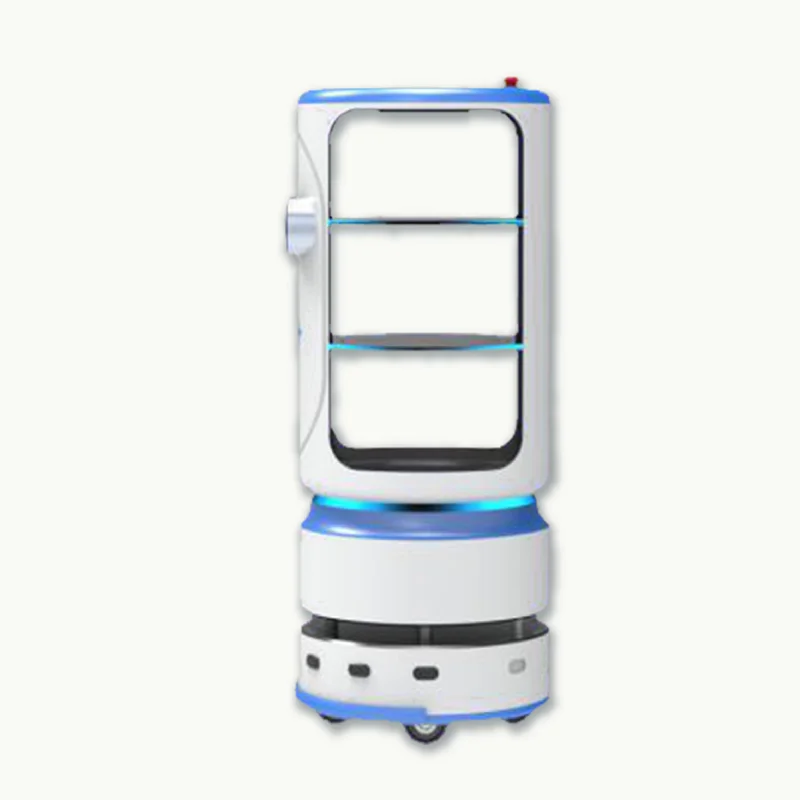 Commercial Grade Smart AI Autonomous Food Delivery Robot for Restaurant