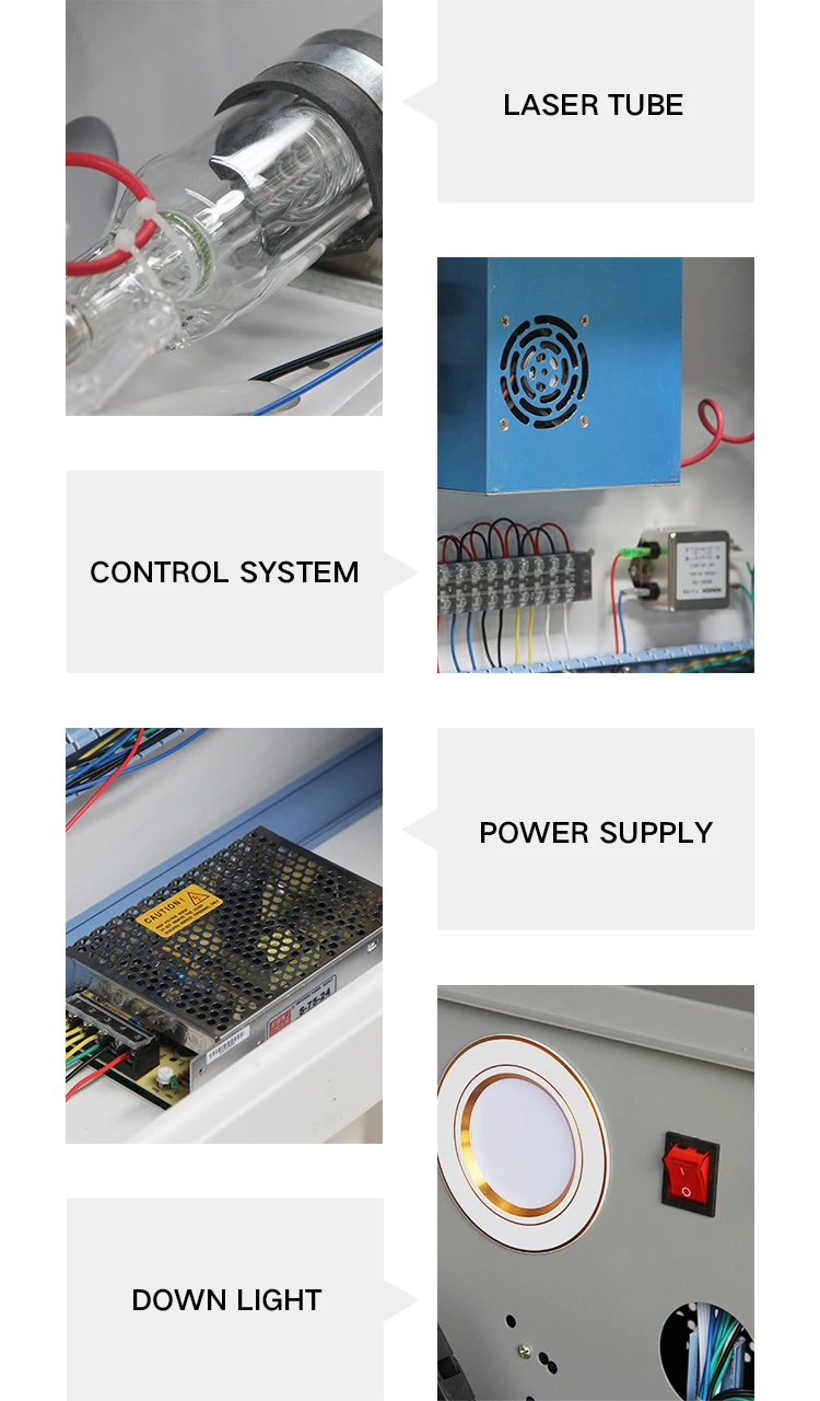 Small Double color board/MDF/Wood 4040/6040 laser engraving laser Cutting 80W/100W 4040/6090 lazer cutter engraver