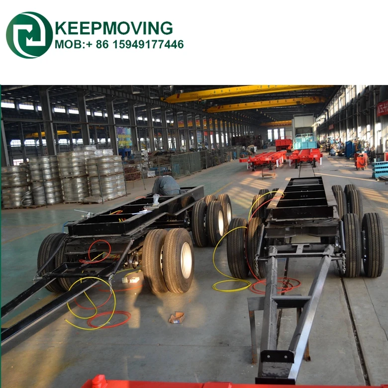 2 Axles Dolly Trailer Truck With Fifth Wheel For Australia Market