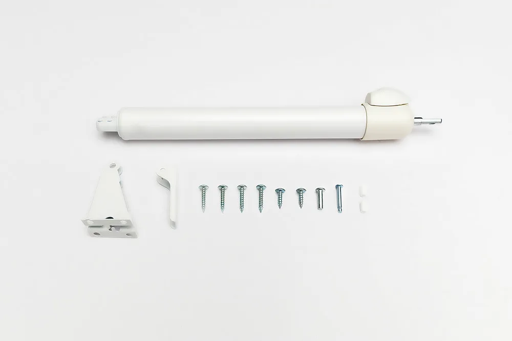 Wholesale Automatic Standard White Self Closing Door Closer Hydraulic Buffer Aluminum Door Closer