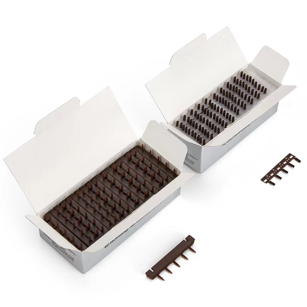 Hot Sell Colorful 3rd Generation 6D Buckles for 6D3 Hair Extensions