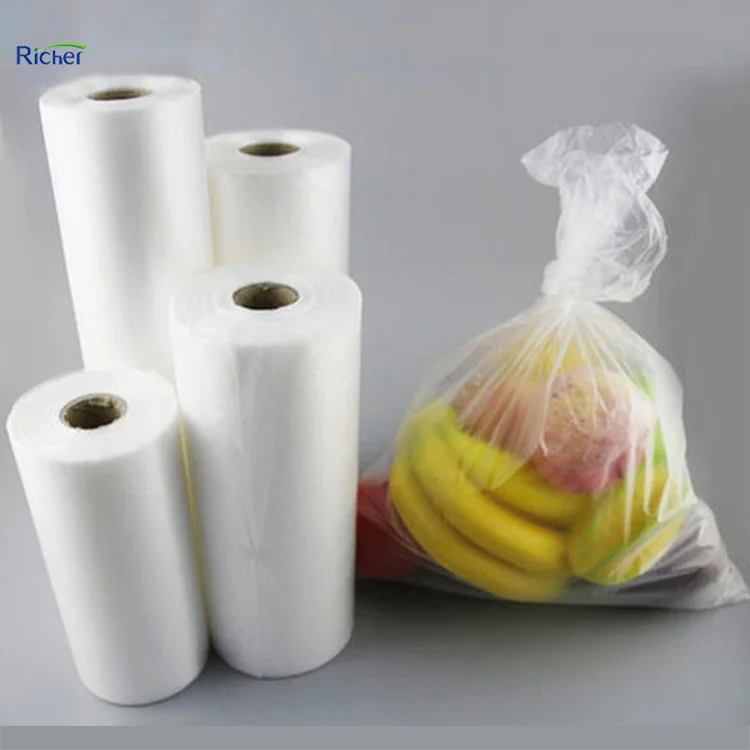 epi bio degradable fresh produce Plastic food packaging roll bags