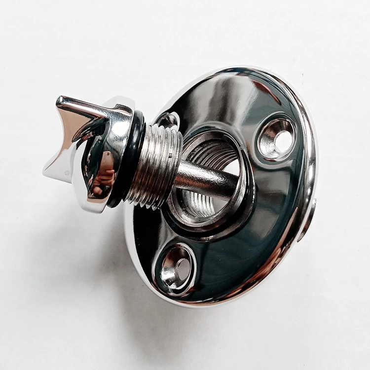 Yacht accessories 316 Stainless steel marine drain plug for boats