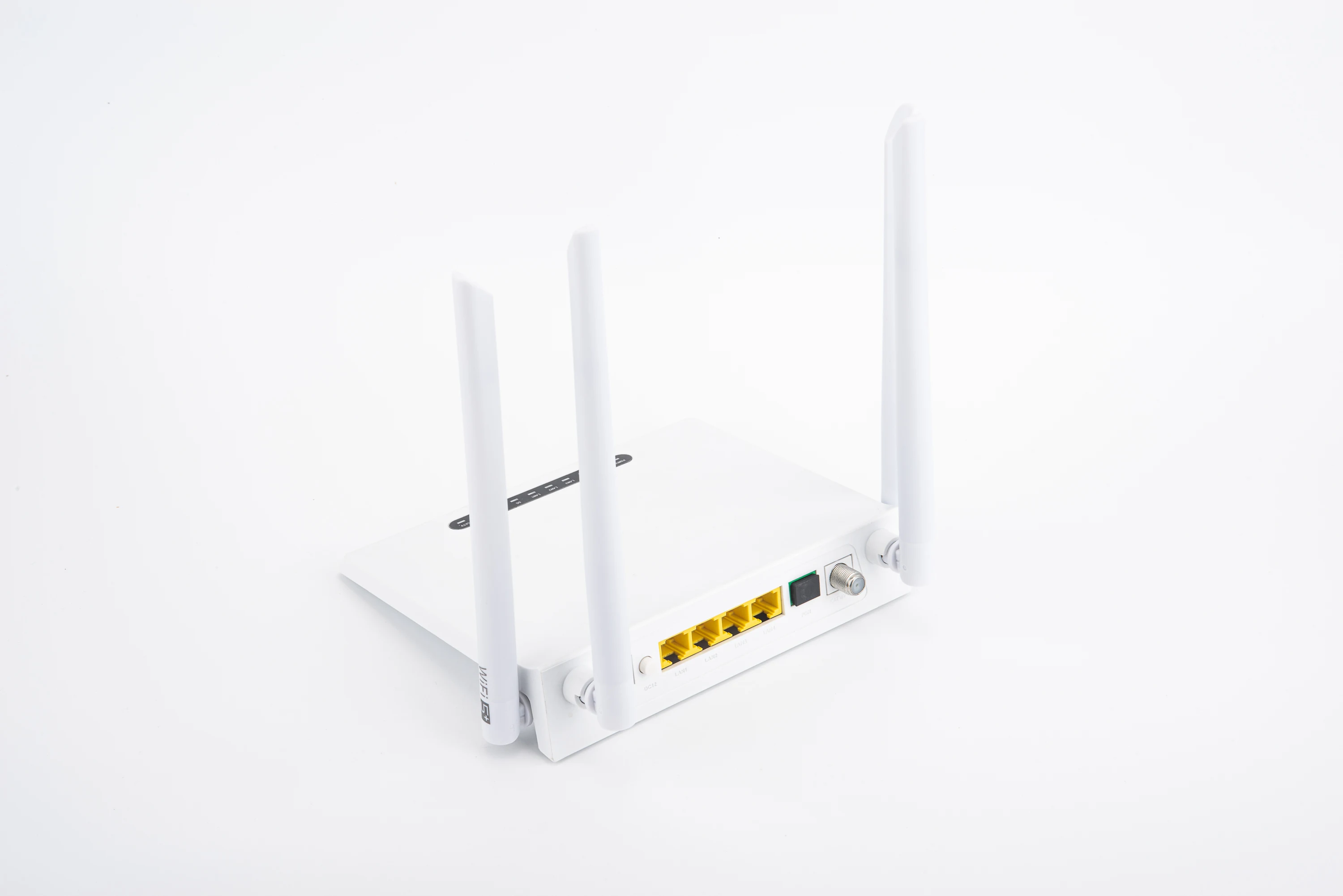 Hot-selling FTTH Modem CATV ZC-500GWT XPON 4GE+AC1200 WiFi 5+1CATV Dual Band ONT