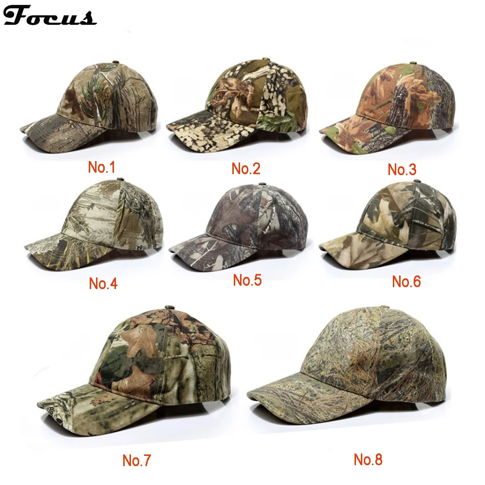 USA Hot Sales Hats Tactical Baseball Hat Hunting Camo Patch Caps Hat