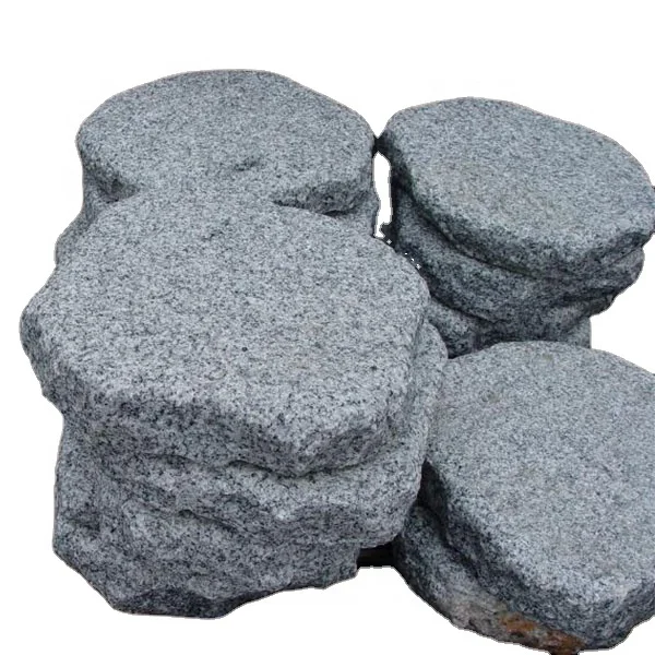 Дешевые серый гранит сад ступенчатая каменная плитка