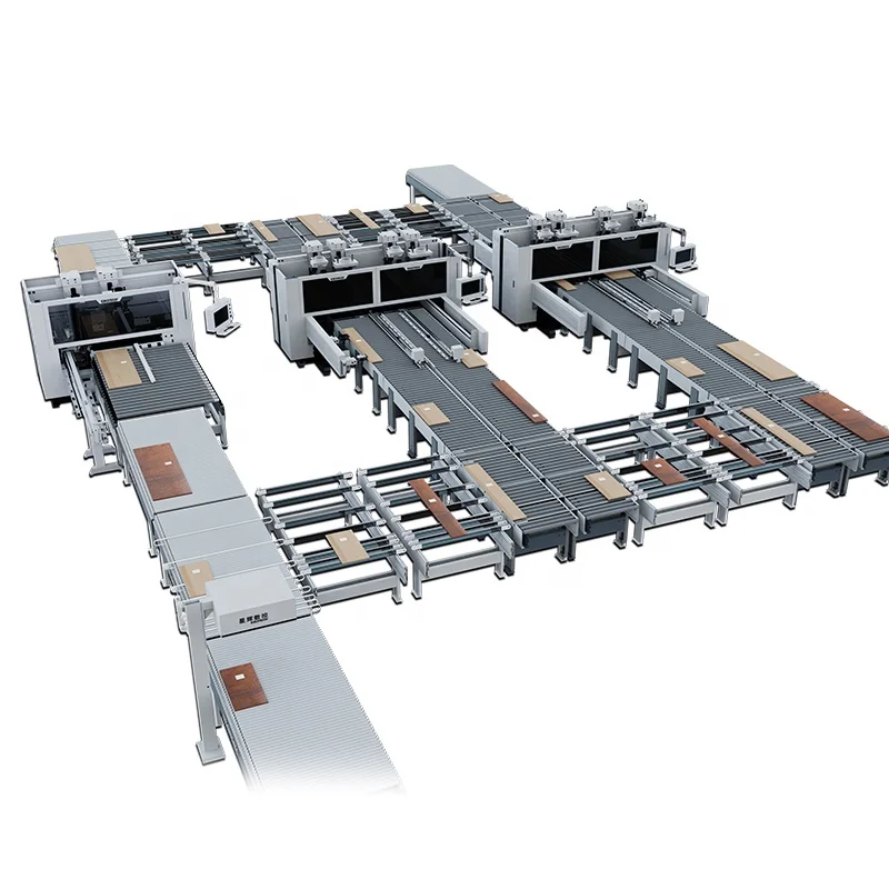 Panel furniture smart factory/Cabinet wardrobe door production line