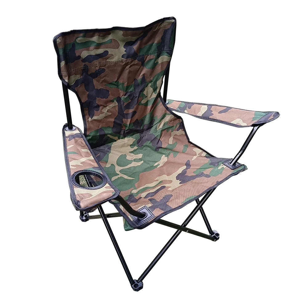 Custom Logo Print Hiking Folding Chairs Outdoor Foldable Fishing Camping Beach Chairs For Events