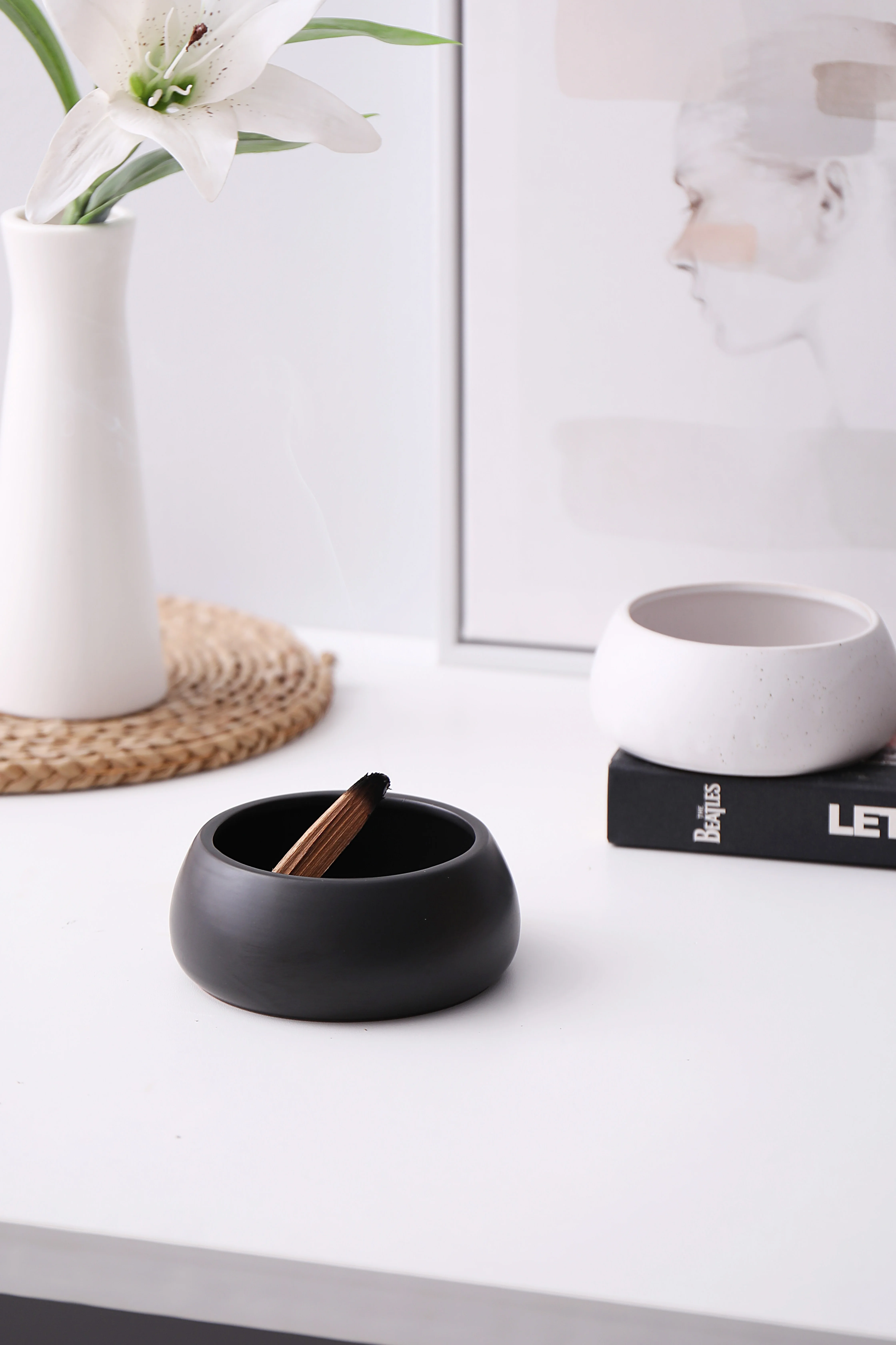 Держатель Palo Santo для домашнего декора с каждым заказом керамическая горелка деревянная подставка благовоний