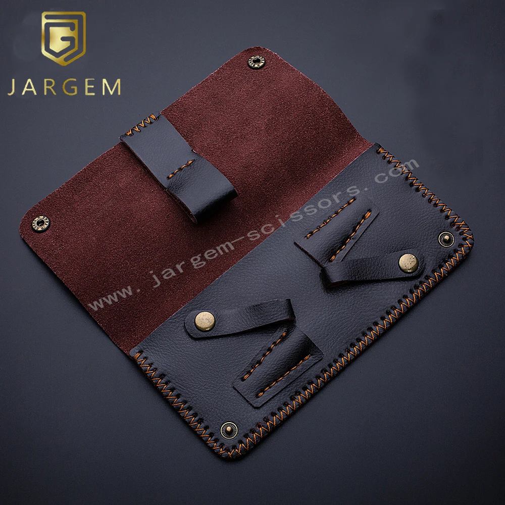 For 2pcs Scissors Holster Leather Hair Scissors Cases Hairdressing Scissors Bags