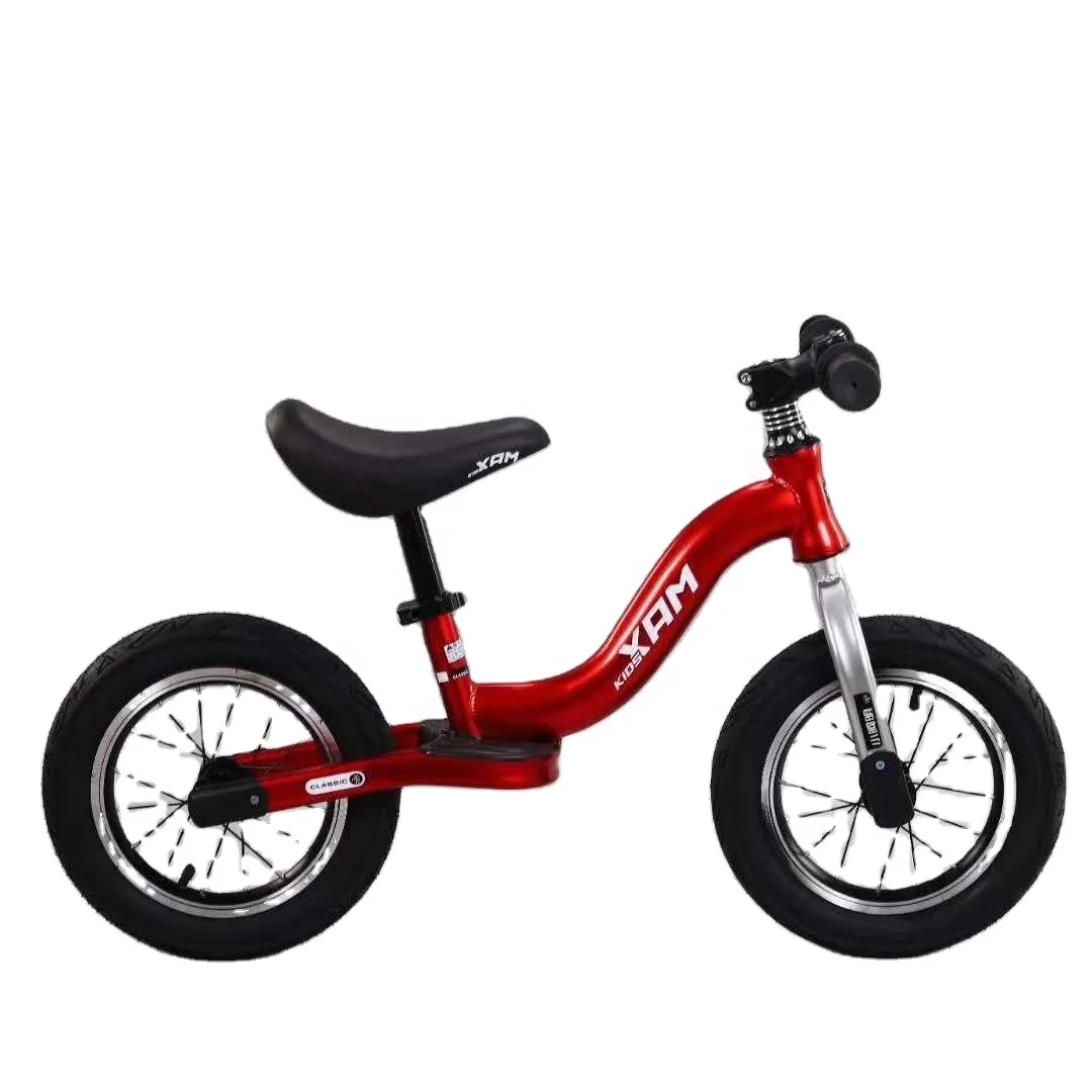 light kids bike baby slide bike OEM China bicycle factory steel frame bike Titanium magnesium alloy