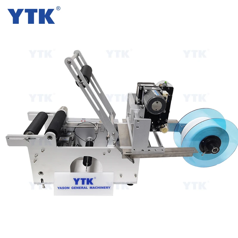 YTK-50D Semi Automatic Labeling Machine Labeling Machine Bottle with date code printer Labeling Machine