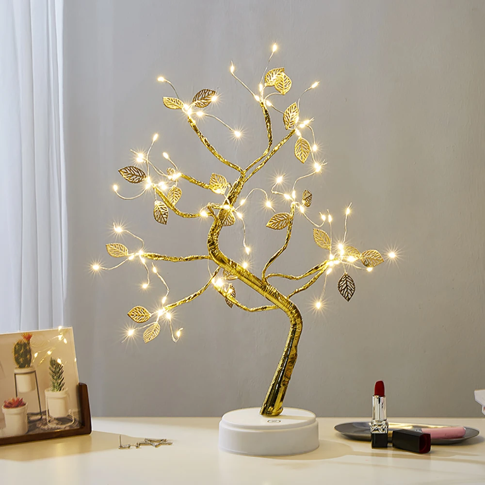 European Style Home Decoration Accessories Modern Tree Model Light Living Room Office Home Decor Birthday Christmas Gifts