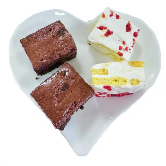 Wholesale Nougat Crisp candy Nougat strawberry flavor blueberry flavor chocolate flavor vanilla flavor